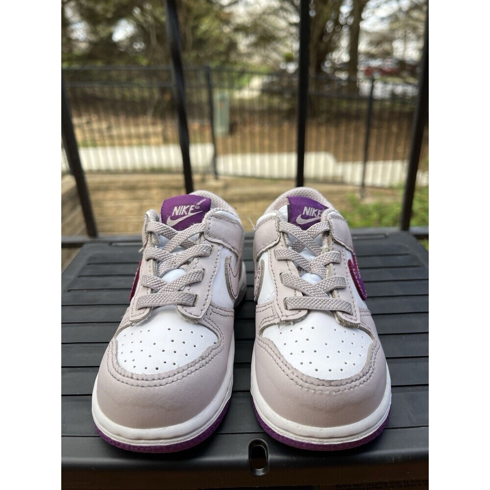 Nike Dunk Low TD ‘Platinum Violet Purple’ – Size 7C (FB9107-104) – No Box - Picture 3 of 9